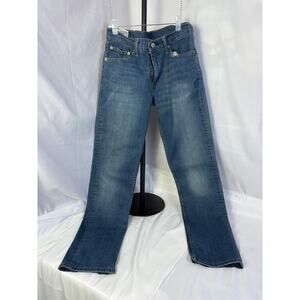 Vintage Levi's 501 Button Fly Jeans Men's Blue Denim Straight Leg Classic Style